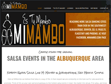 Tablet Screenshot of mimambo.com